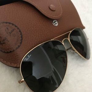 Women’s large original Rayban aviators
